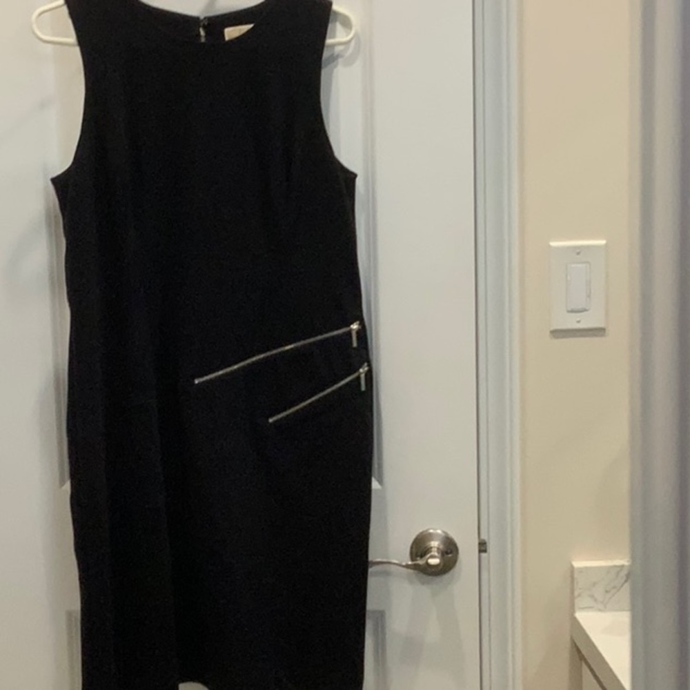 MICHAEL Michael Kors black sheath dress, size 10